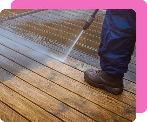 Pressure Washing Outdoor Surface in Lakeland, FL