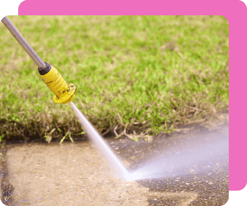 Pressure Washing Outdoor Surface in Lakeland, FL
