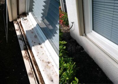 Before and After SabrinasWindowCleaning Work Gallery