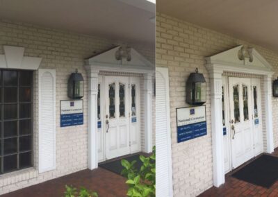 Before and After SabrinasWindowCleaning Work Gallery
